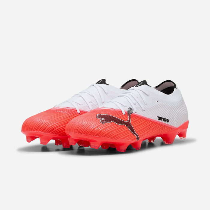 Giày Đá Bóng Sân Cỏ Tự Nhiên Nam Puma Ultra Nitro 7 Match Fg/Ag - Đỏ - Supersports Vietnam