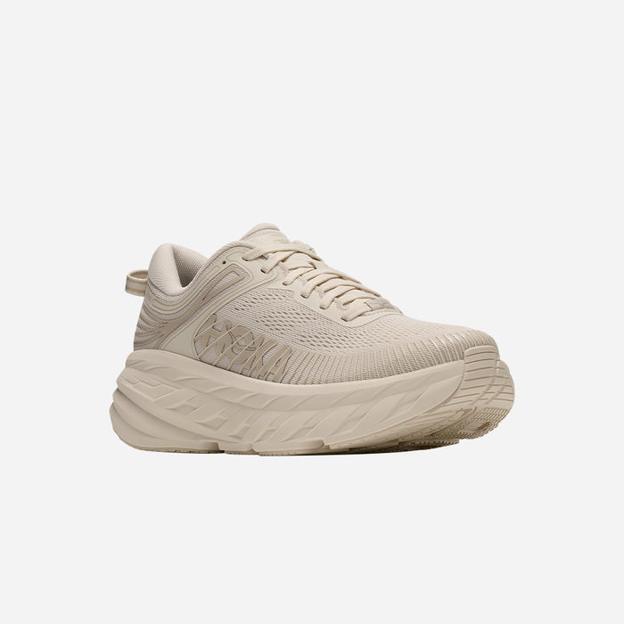 Giày Sneaker Nữ HOKA Bondi 7 - Be - Supersports Vietnam