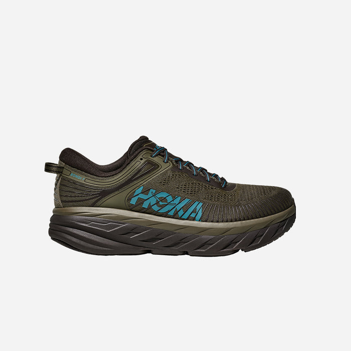 Giày Sneaker Nam HOKA Bondi 7 - Xanh Quân Đội - Supersports Vietnam