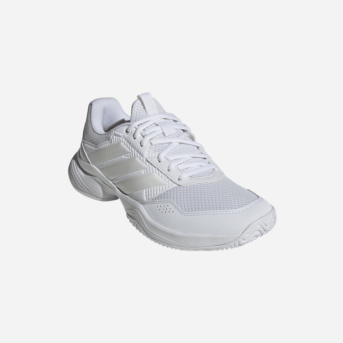 Giày Tennis Nữ Adidas Gamecourt 3 - Trắng - Supersports Vietnam