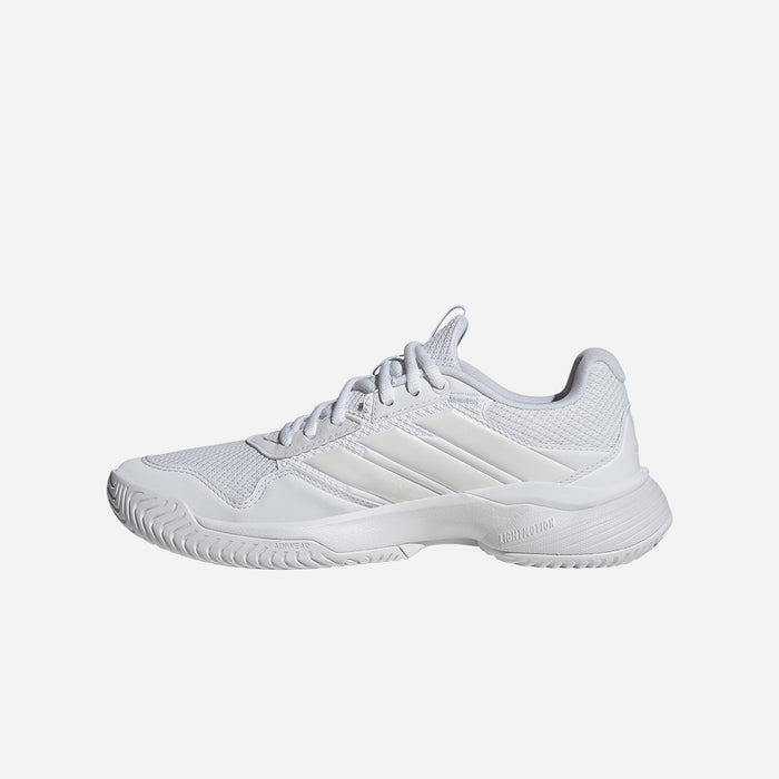 Giày Tennis Nữ Adidas Gamecourt 3 - Trắng - Supersports Vietnam