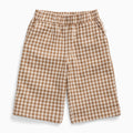 Gingham Pull-On Pants