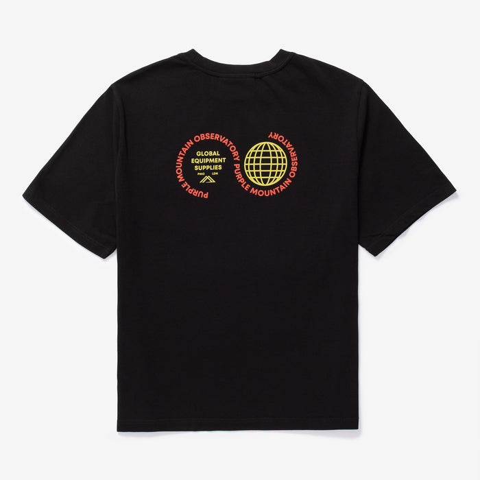 Globe Short Sleeve Tee  | PMO201-BLA