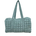 GZ-2812 Puffer Quilted Duffle Haze Blue