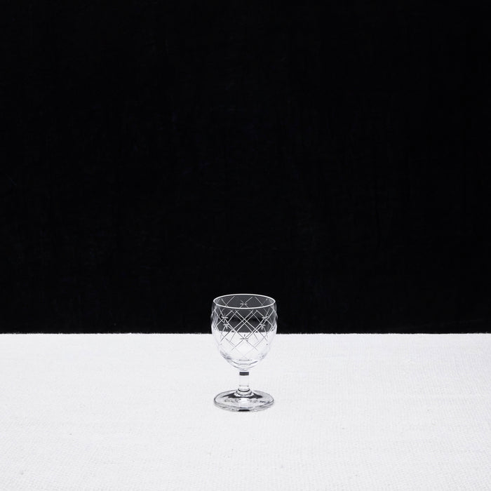 Haruya Hiroshima Hoshi Sake Glass on Stem