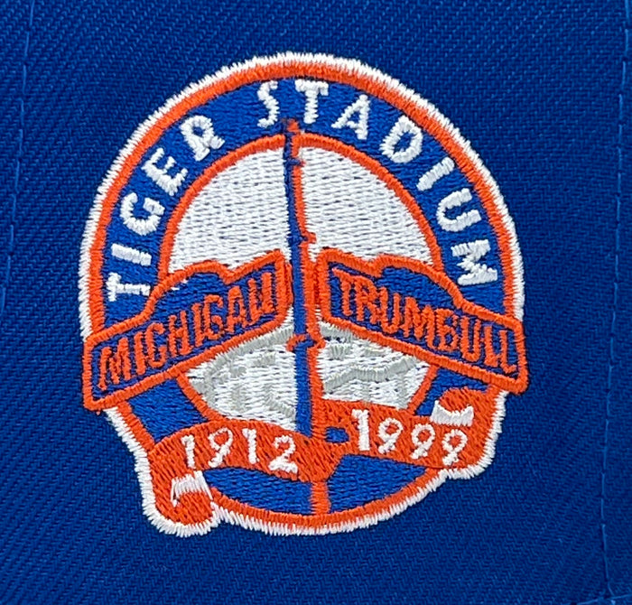 DETROIT TIGERS (ROYAL) (TIGER STADIUM) NEW ERA 59FIFTY FITTED