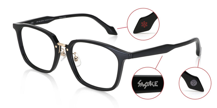 JINS x NARUTO SASUKE Model Black