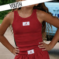 KD-AL-OG-TANK YOUTH ALABAMA TANK - CRIMSON