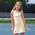KD-DR-1000 Youth Athletic Dress - Butter/Light Blue