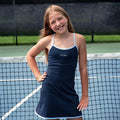 KD-DR-1000 Youth Athletic Dress - Navy/Light Blue