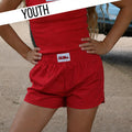 KD-OM-OG-SHORT YOUTH OLE MISS SHORT - RED