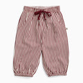 KIDLY by MORI Barrel Leg Striped Pants
