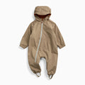 KIDLY by MORI Fleece Lined Puddle Suit - Sand