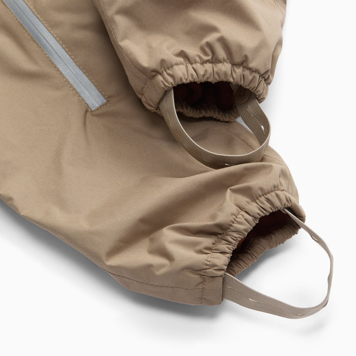 KIDLY by MORI Fleece Lined Puddle Suit - Sand