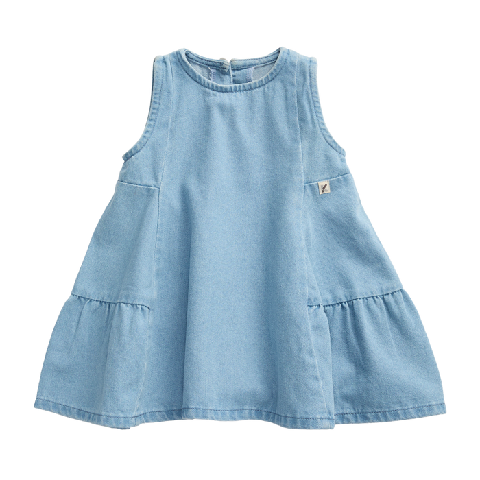 KIDLY by MORI Light Denim Dress