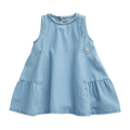 KIDLY by MORI Light Denim Dress