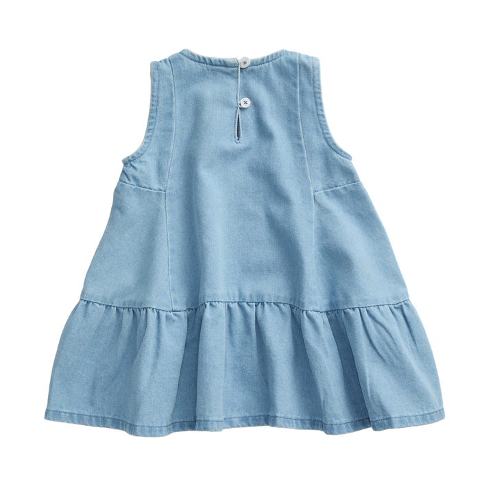 KIDLY by MORI Light Denim Dress