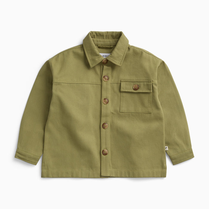 KIDLY by MORI Sage Cotton Shirt