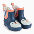 KIDLY by MORI Short Penguin Rain Boots