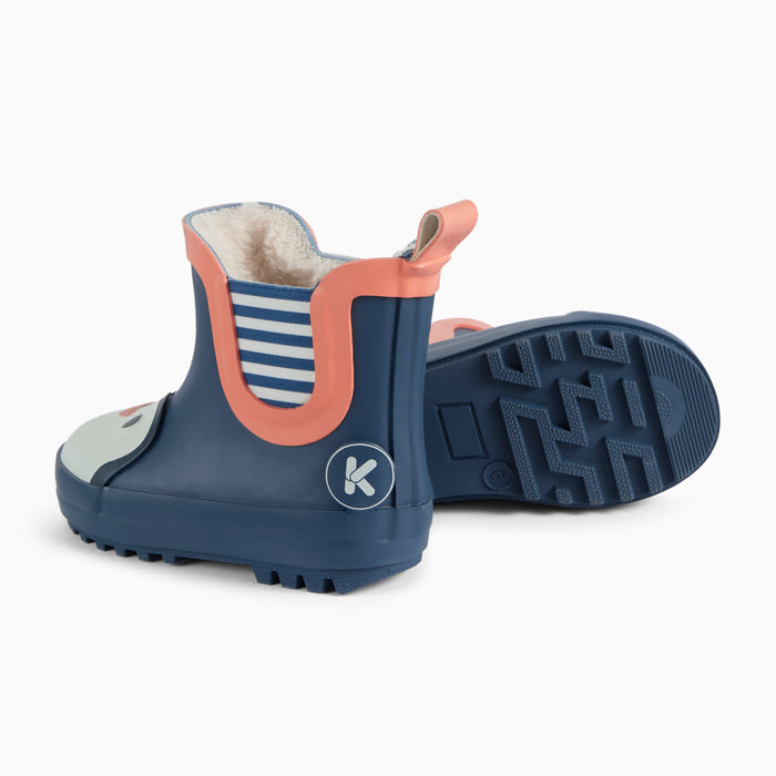 KIDLY by MORI Short Penguin Rain Boots