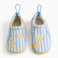KIDLY by MORI Swim Shoe - Lemon Stripe