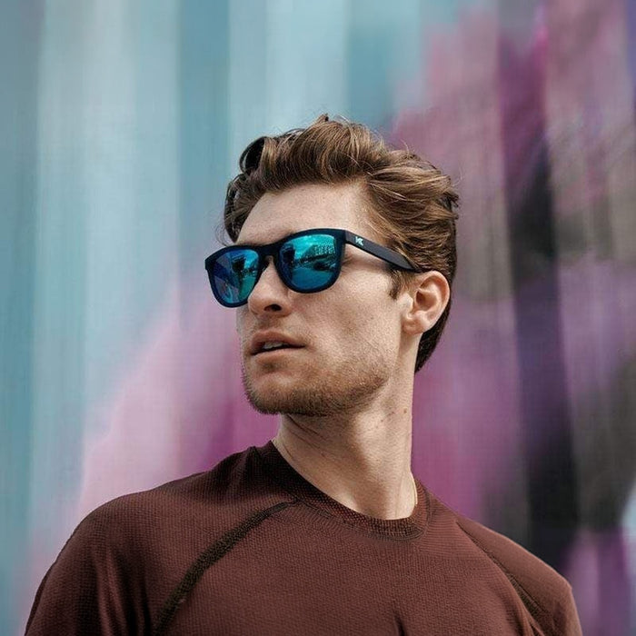Kính Thể Thao Knockaround - Rubberized Navy/Mint - Supersports Vietnam