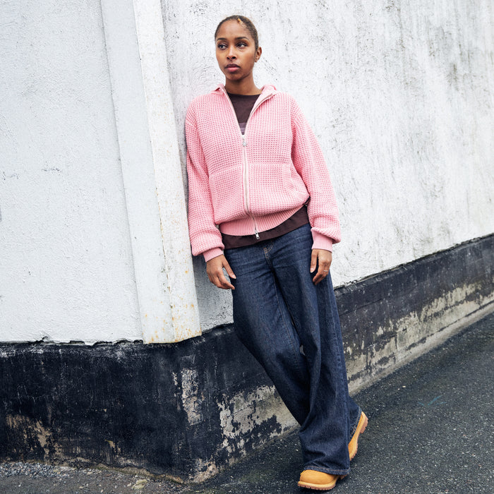 Knit Zip Hoodie