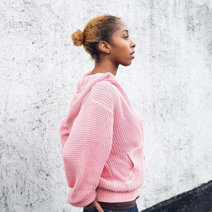Knit Zip Hoodie