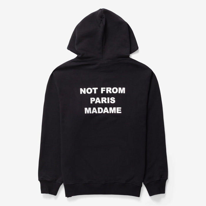 Le Hoodie Slogan  | HO162-CO127-BL