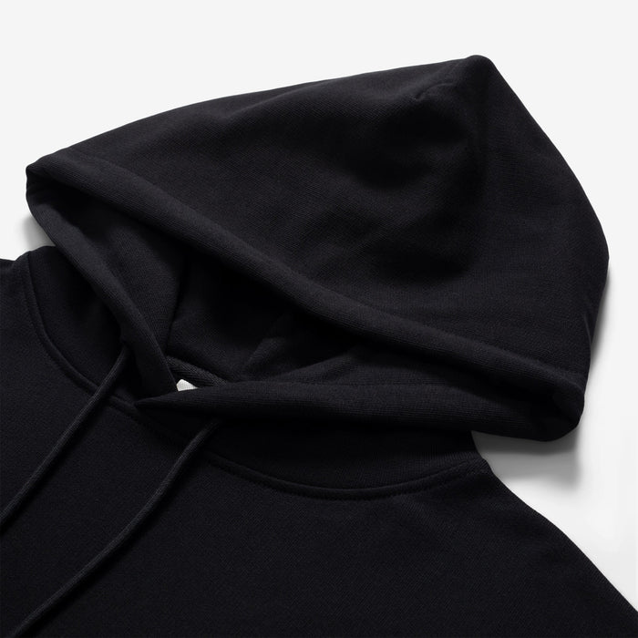 Le Hoodie Slogan  | HO162-CO127-BL