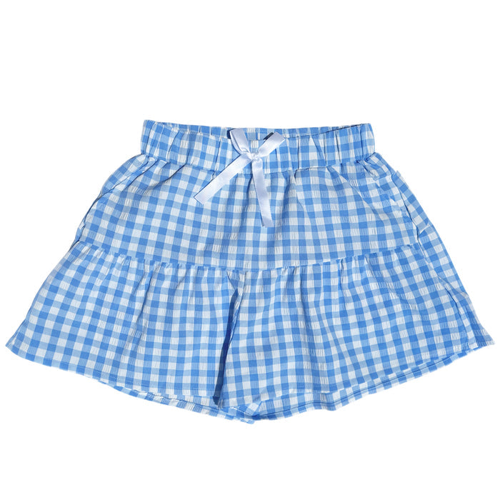 LM-1112 BLUE MODERN SKORT