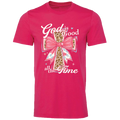 LM-202 God is Good Cross - Fuchsia