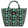 LM-BG-1003 TOTE BAG BLACK CONCHO