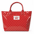 LM-BG-1003 TOTE BAG RED/WHITE DOT