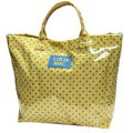 LM-BG-1003 TOTE BAG YELLOW/BLUE DOT
