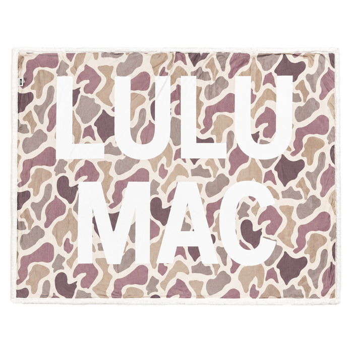 LM-BK-1003 LULU MAC BLANKET LIGHT CAMO