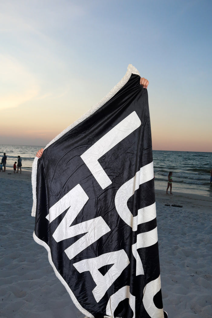 LM-BK LULU MAC BLANKET BLACK