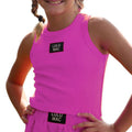LM-KTK-1000 HOT PINK KIDS SOLID TANK