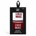 LM-SO-1000 Lulu Mac Socks 2 Pair Box- CRIMSON/CRIMSON