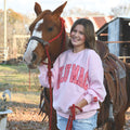 LM-SW-1006 LULU MAC PINK W/RED GINGHAM