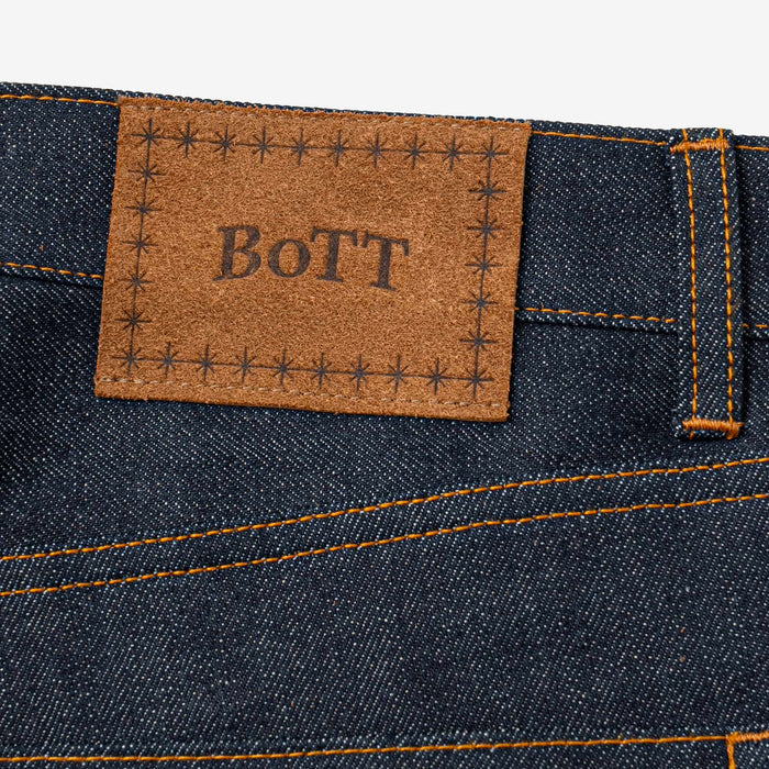 Loose-Fit Rigid Selvedge Denim