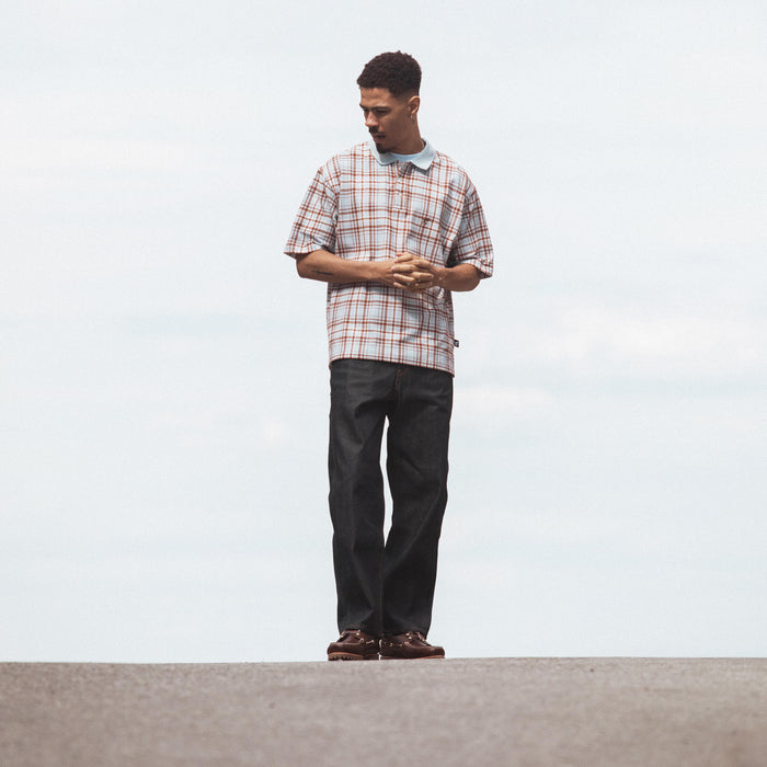 Loose-Fit Rigid Selvedge Denim