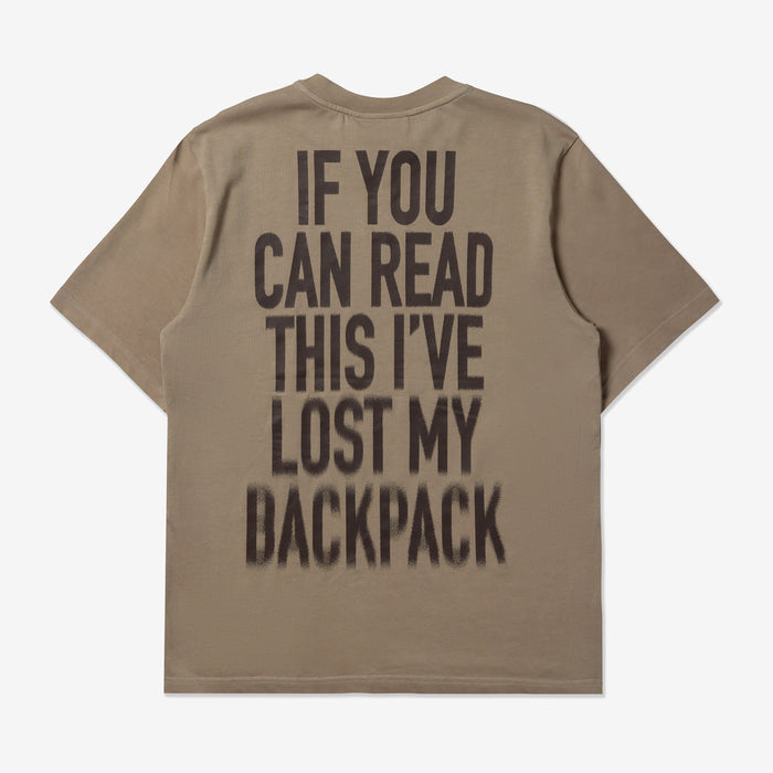 Lost My Backpack Short Sleeve Tee