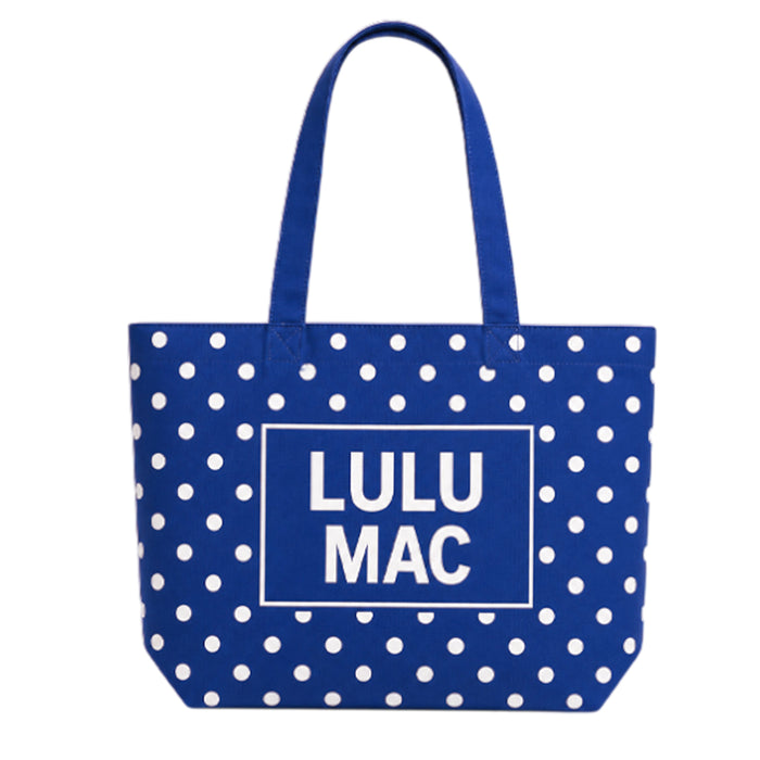 Lulu Mac Canvas Tote PD-BG-1002-ROYAL DOT