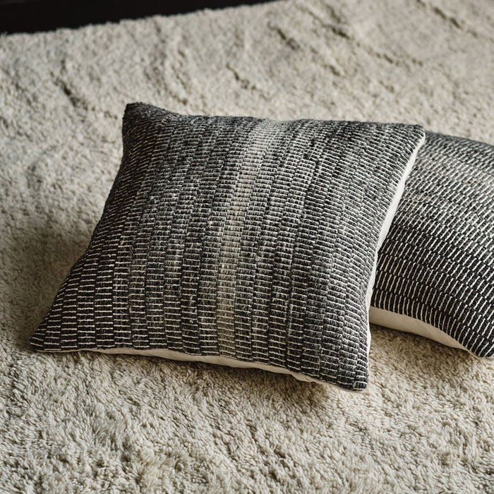 Madda Studio Greige Pillow in Dégradé