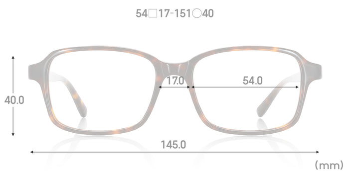 Dimensions Front