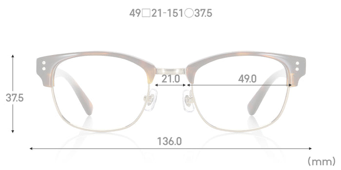 Dimensions Front