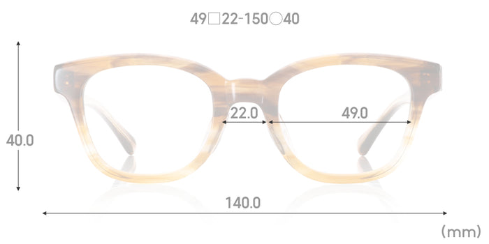 Dimensions Front