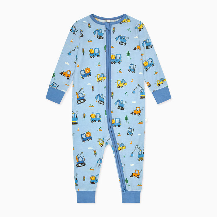 Mighty Machines Clever Zip Romper