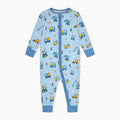 Mighty Machines Clever Zip Romper